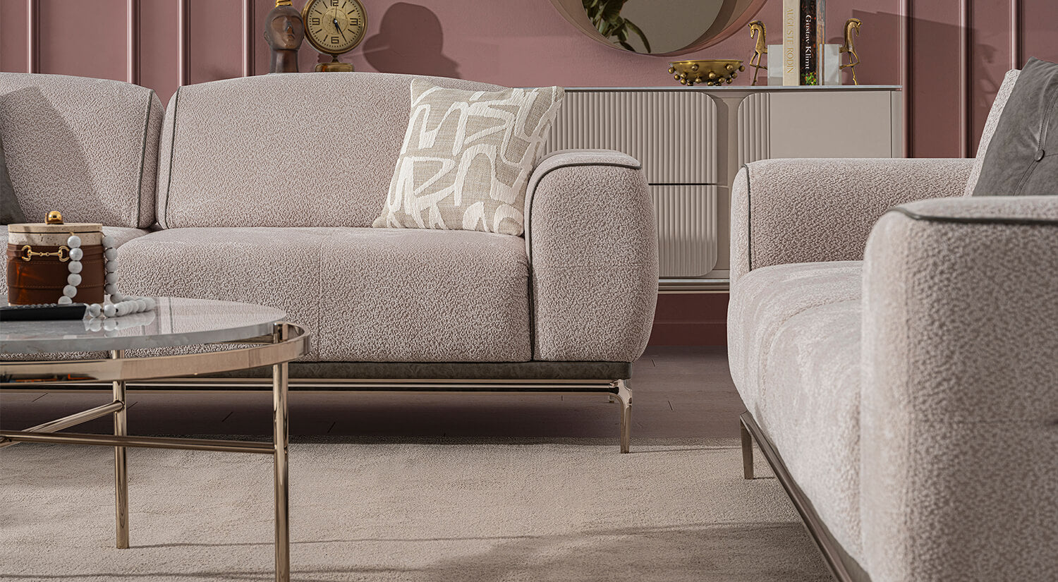 BRONZA Sofa set 3+3+1