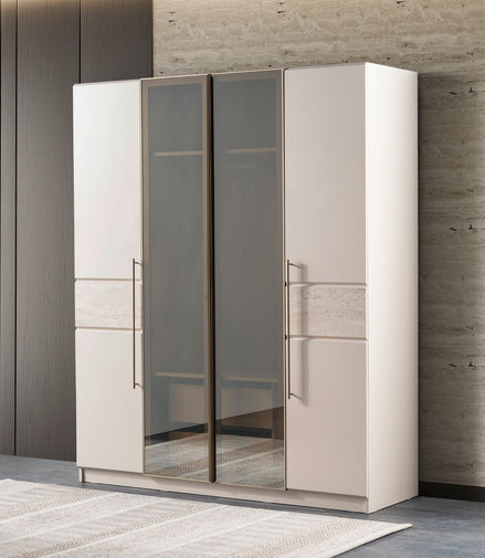 ANDORA 4 door wardrobe