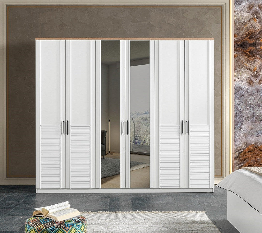 CAPRIS 6 door wardrobe