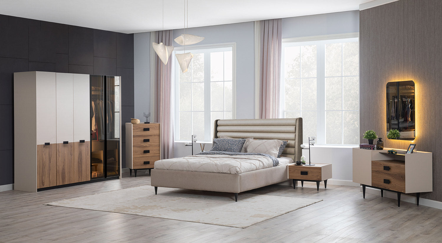 AQUA Спален комплект