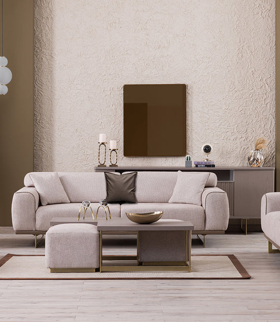 LATTE SOFA SET 3+3+1