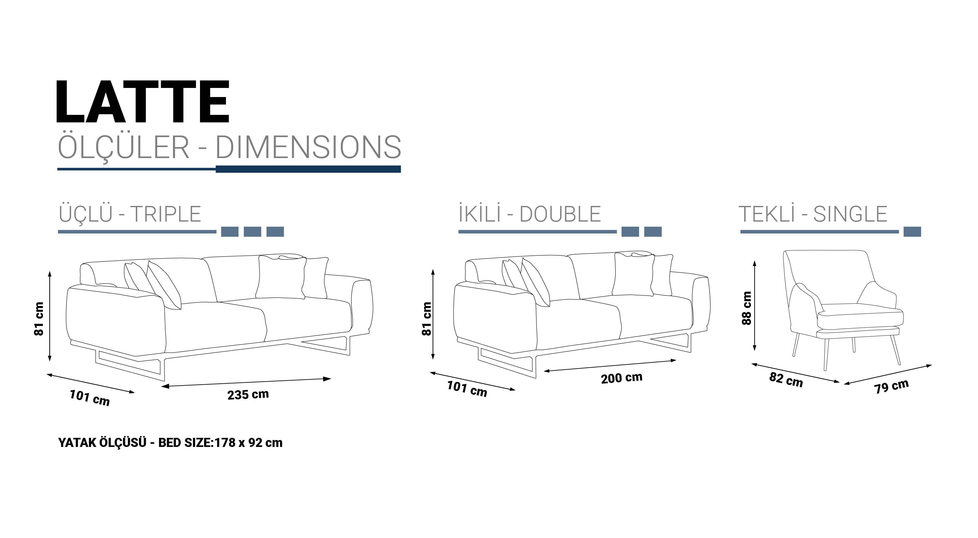 Холова гарнитура LATTE 3+3+1