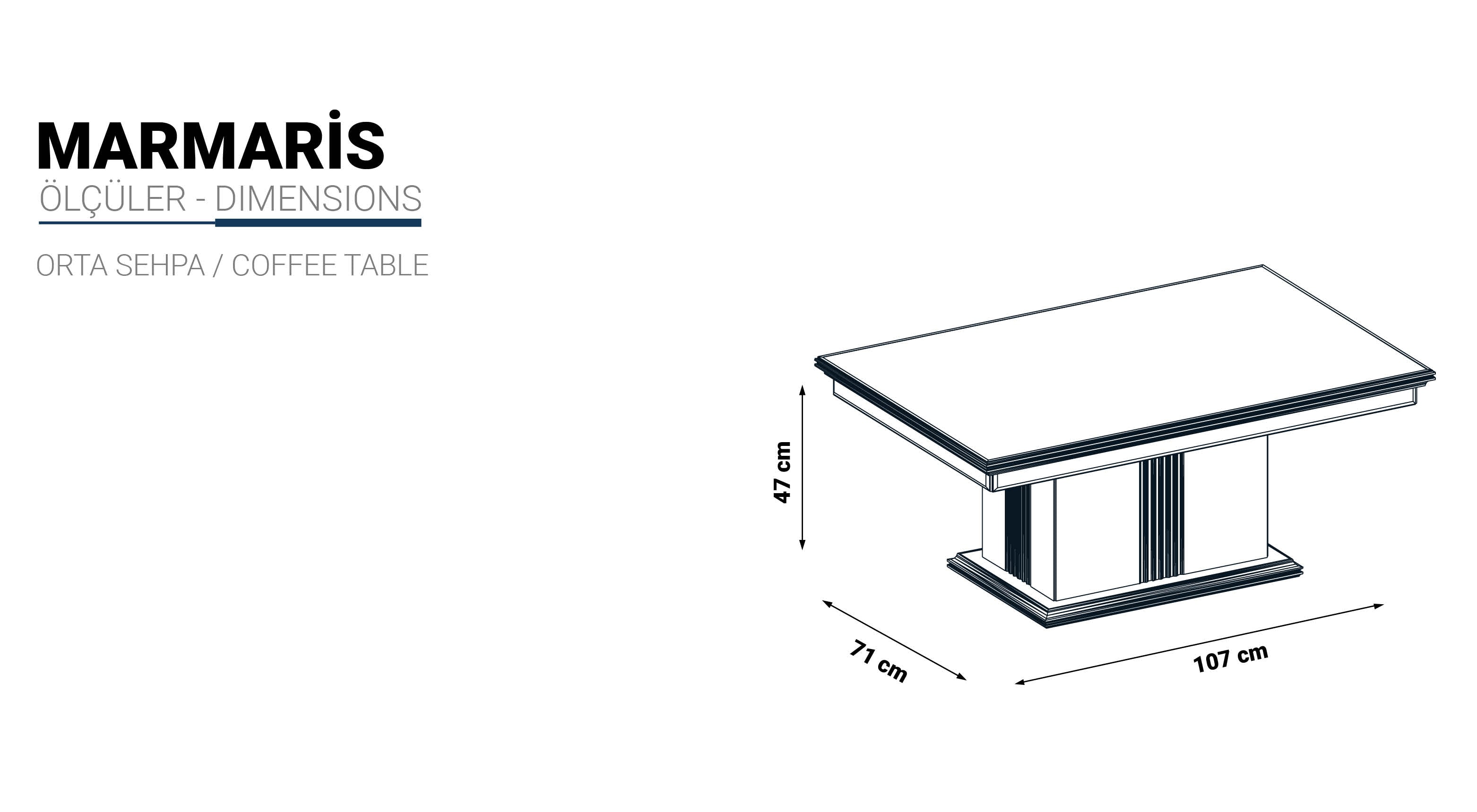 MARMARIS холна маса 