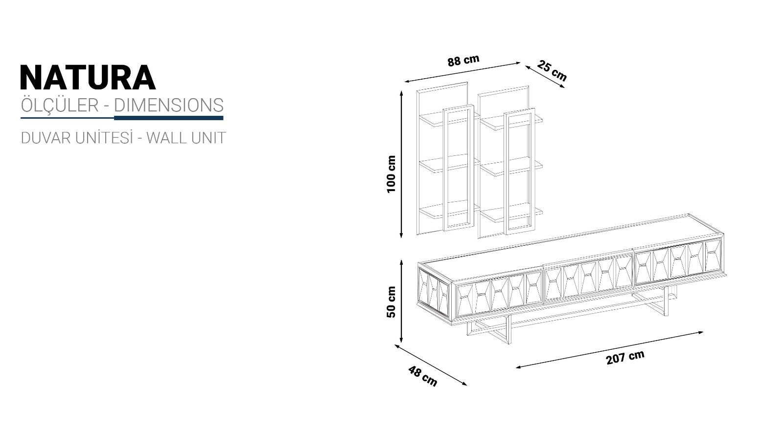 NATURA ТВ ШКАФ