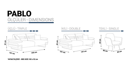 Холова гарнитура PABLO 3+3+1 
