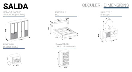 SALDA Спален комплект