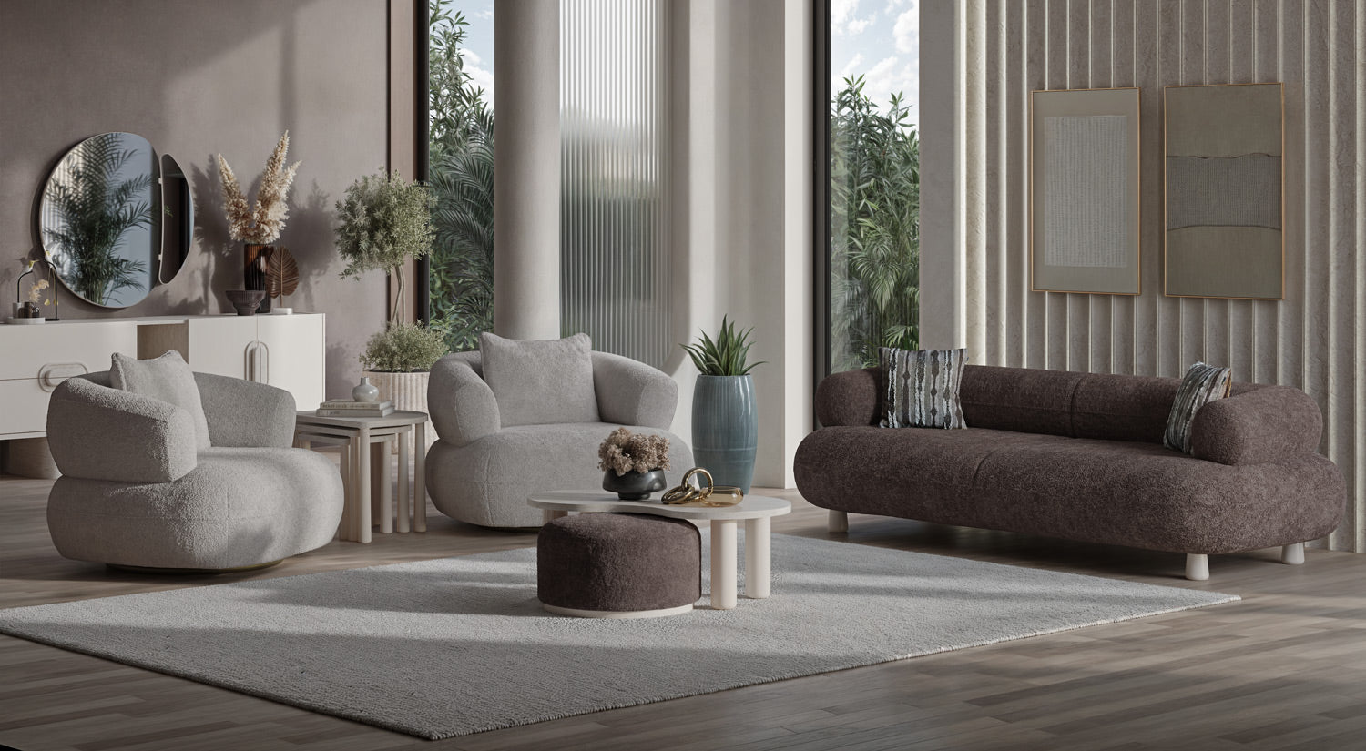 Холова гарнитура TAVERTA 3+3+1