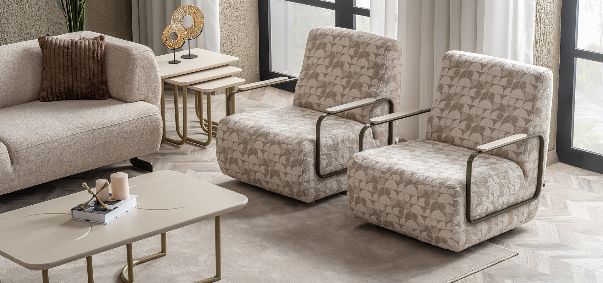 Холова гарнитура ALANYA 3+3+1