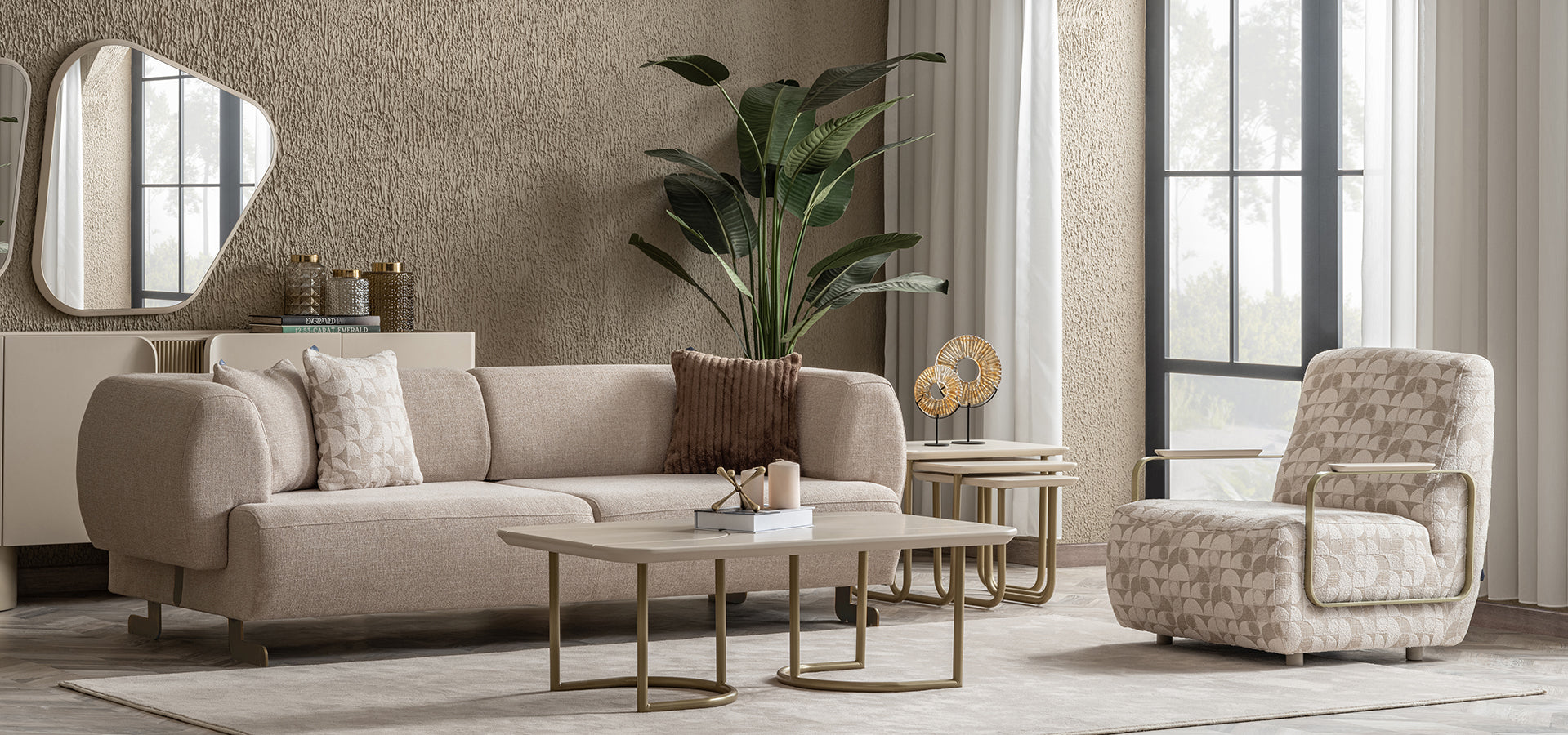 Холова гарнитура ALANYA 3+3+1