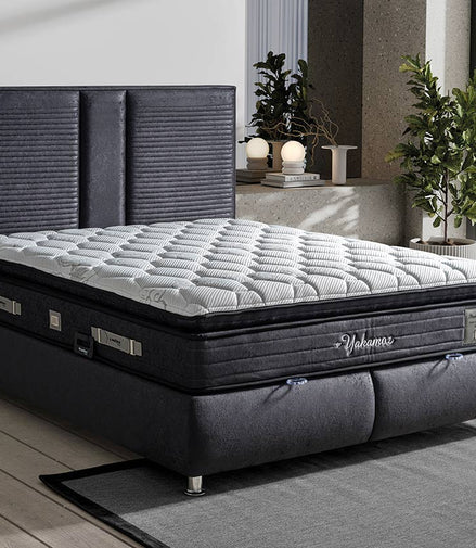 YAKAMOZ BED + YAKAMOZ MATTRESS